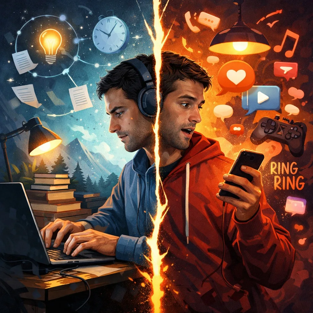 Trait Absorption: The Hidden Driver of Deep Work and Distraction